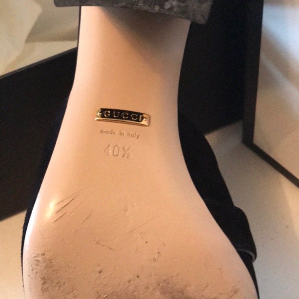 Gucci Marmont suede fringe slides - Picture 5 of 5